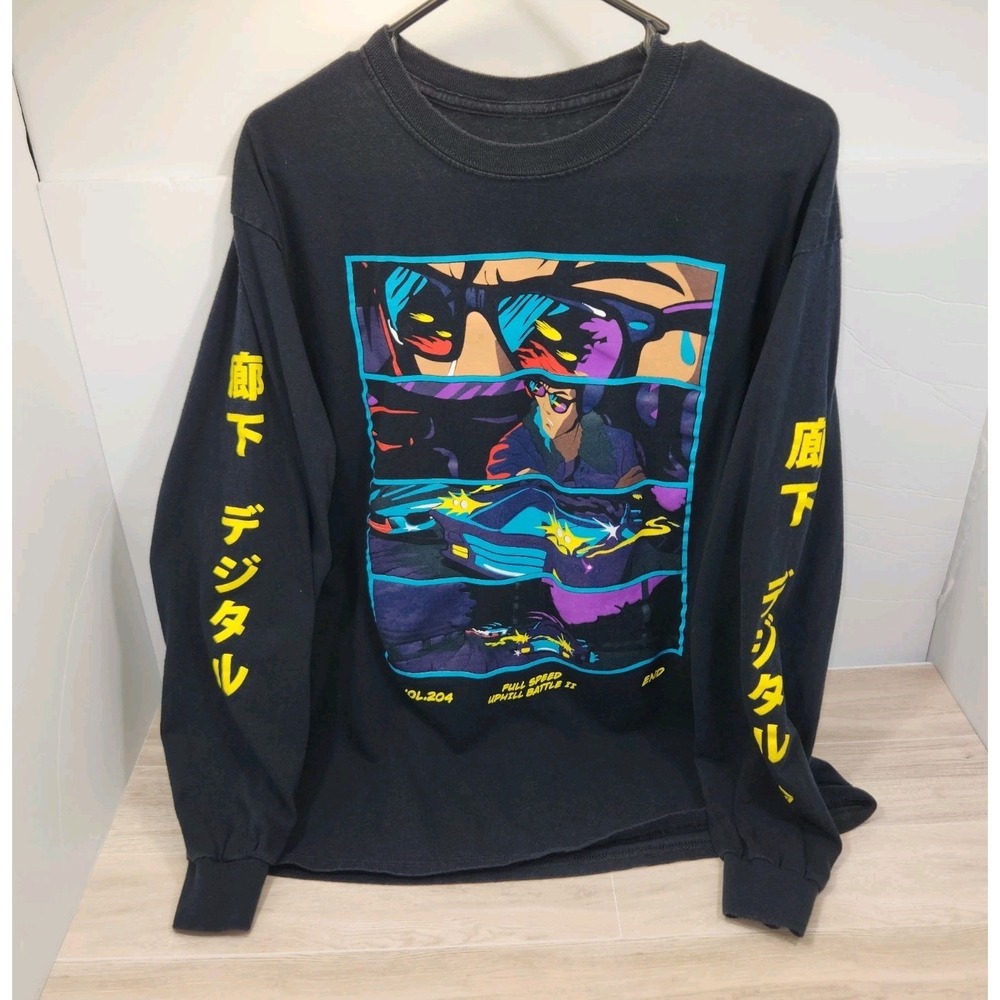 Corridor Digital Anime Self Driving Cars Limited Edition Shirt Men's Large‎